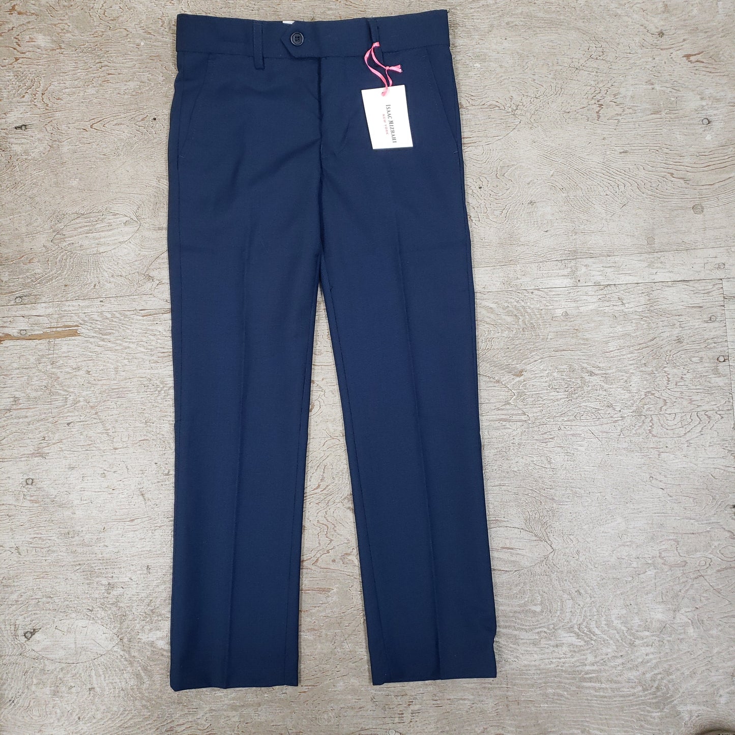 Isaac Mizrahi Navy Dress Pant