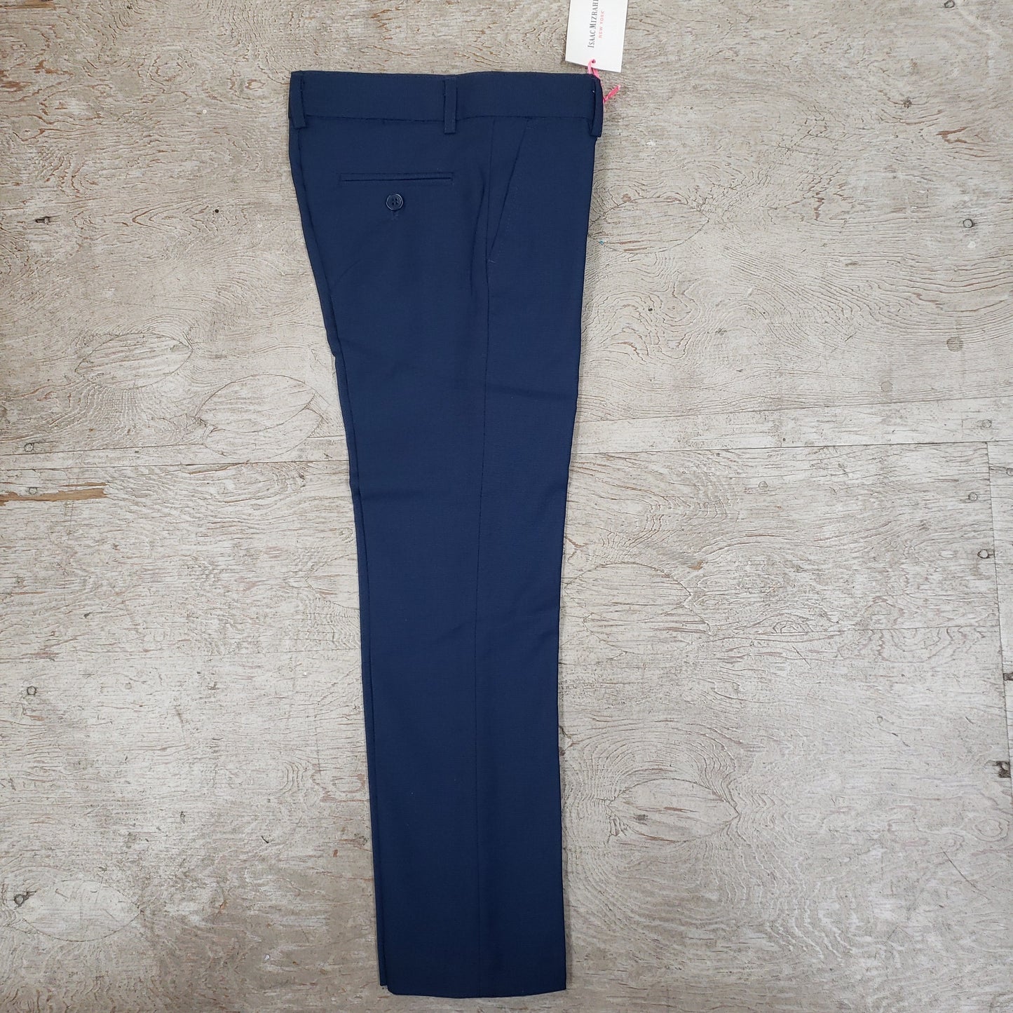 Isaac Mizrahi Navy Dress Pant