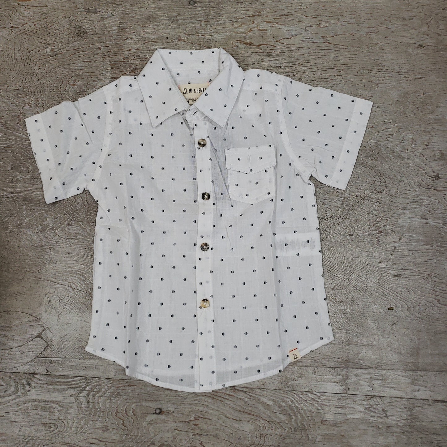 Me & Henry short sleeve shirt