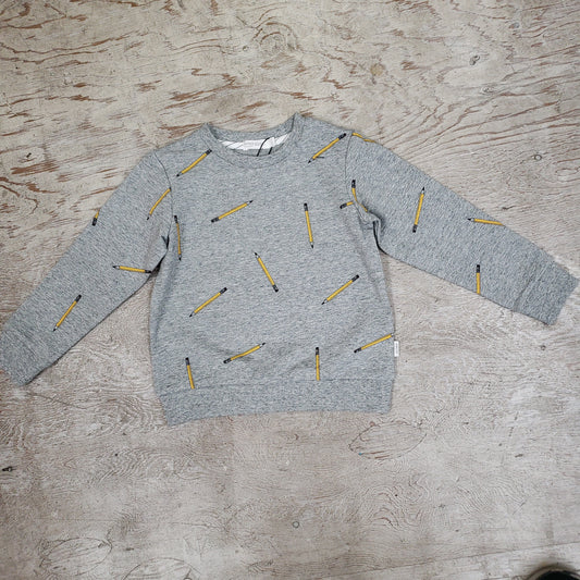 Boys pencil print sweatshirt