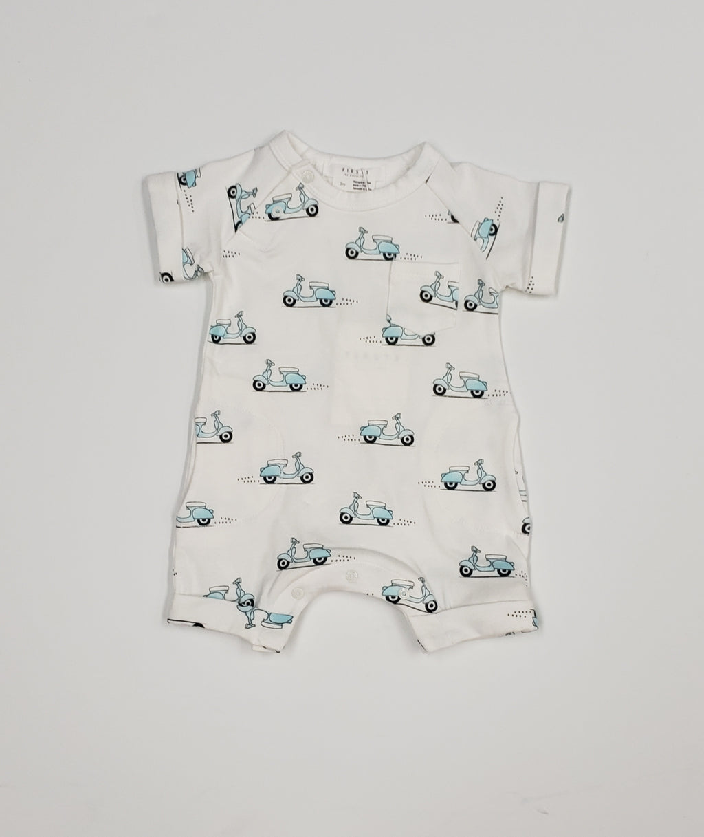 Baby boys cotton shortall