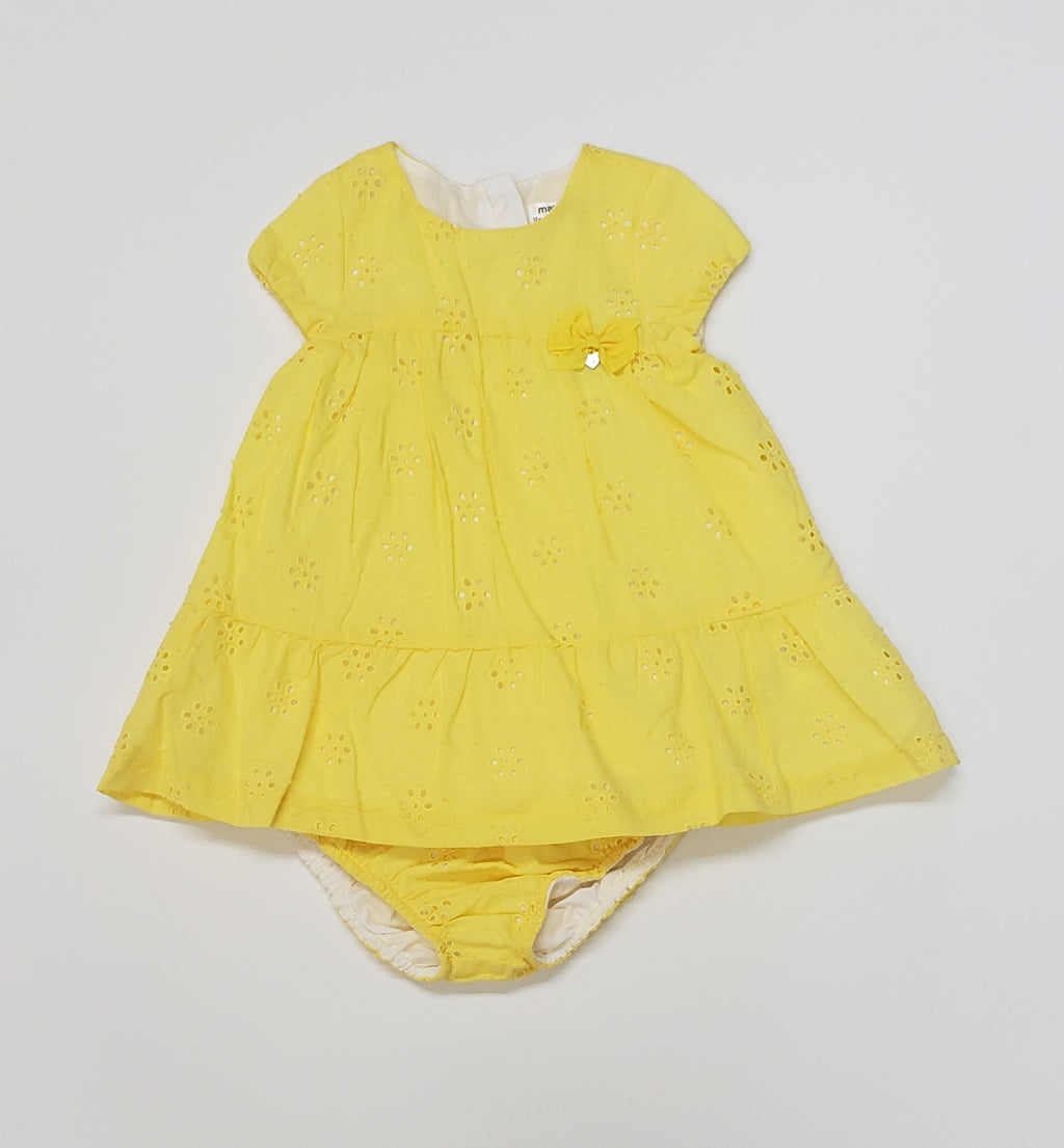 Baby girls dress with bloomers