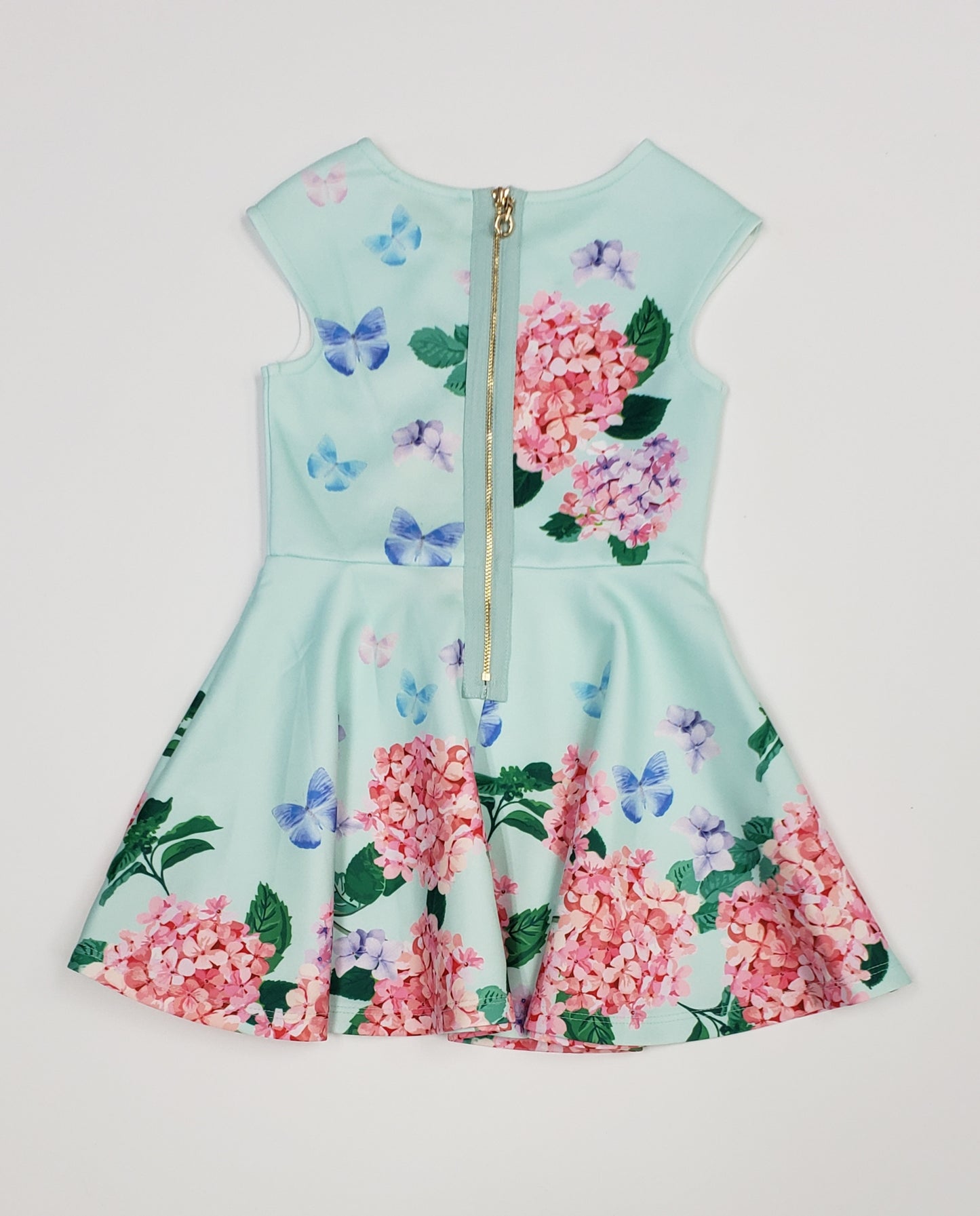 Sleeveless Floral Dress