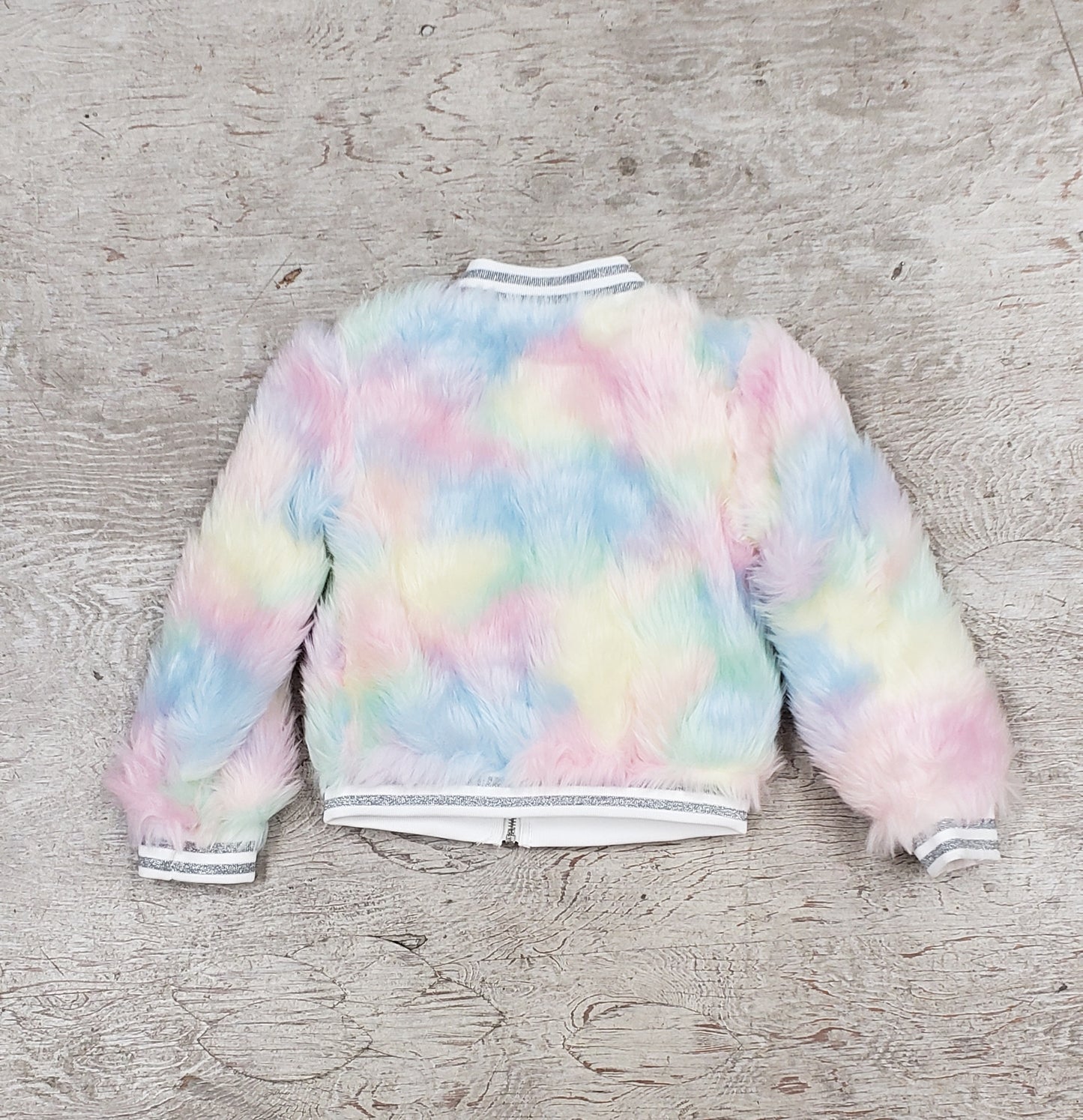 Girls faux fur jacket