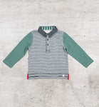 Boys cotton striped rugby