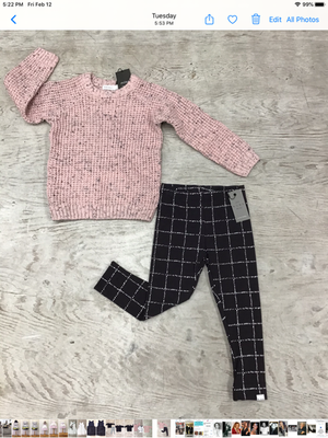 Dusty rose pullover sweater